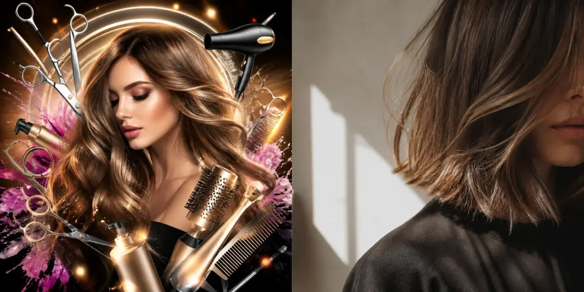 Example Instagram salon finish post